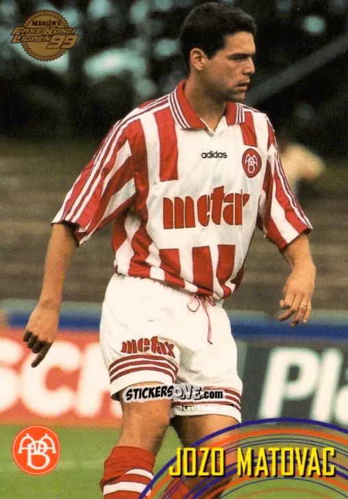 Sticker Jozo Matovac - Danish Faxe Kondi Ligaen 1998-1999 n. 115 - Merlin