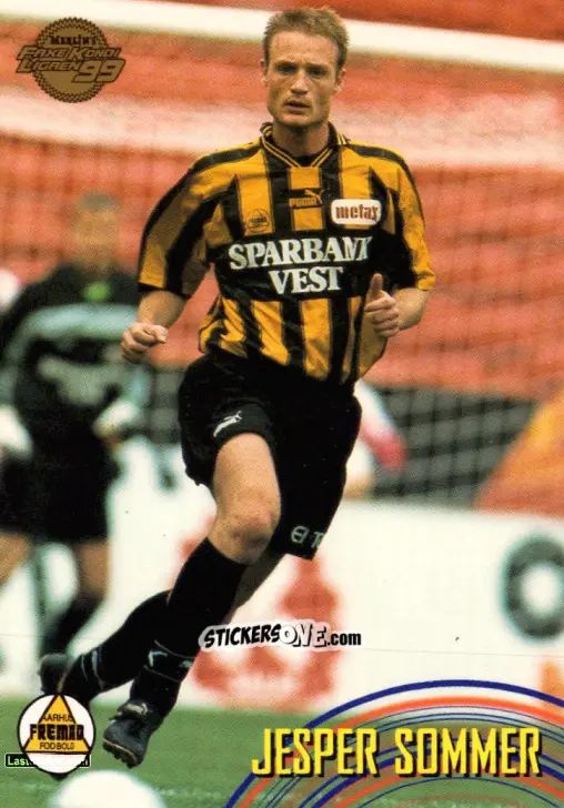 Sticker Jesper Sommer - Danish Faxe Kondi Ligaen 1998-1999 n. 129 - Merlin