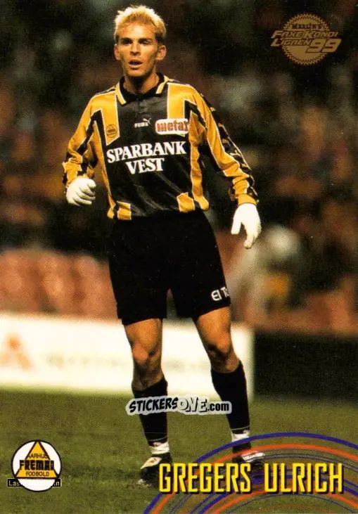 Sticker Gregers Ulrich - Danish Faxe Kondi Ligaen 1998-1999 n. 130 - Merlin