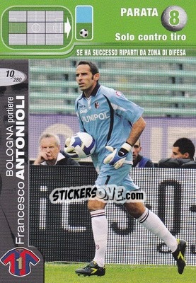 Sticker Francesco Antonioli - Calciatori Challenge 2008-2009 - Panini