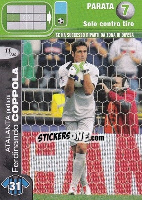 Cromo Ferdinando Coppola - Calciatori Challenge 2008-2009 - Panini