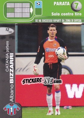 Sticker Albano Bizzarri - Calciatori Challenge 2008-2009 - Panini