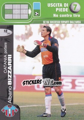 Sticker Albano Bizzarri - Calciatori Challenge 2008-2009 - Panini