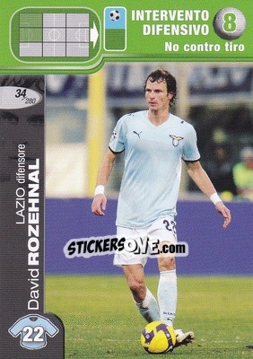 Sticker David Rozehnal - Calciatori Challenge 2008-2009 - Panini