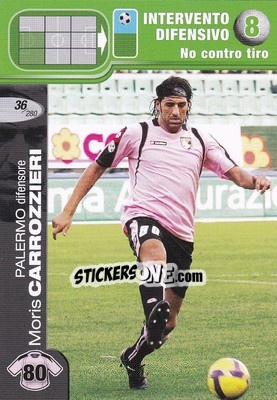 Sticker Moris Carrozzieri - Calciatori Challenge 2008-2009 - Panini
