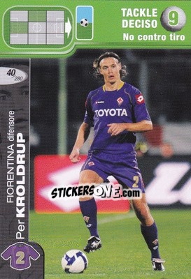 Sticker Per Kroldrup - Calciatori Challenge 2008-2009 - Panini