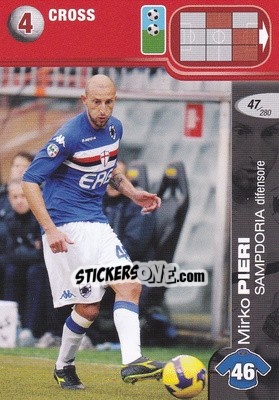 Cromo Mirko Pieri - Calciatori Challenge 2008-2009 - Panini