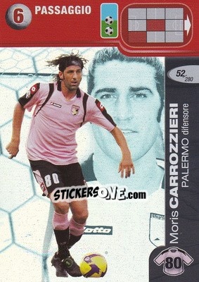 Figurina Moris Carrozzieri - Calciatori Challenge 2008-2009 - Panini