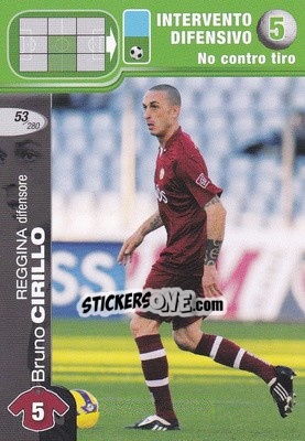 Sticker Bruno Cirillo - Calciatori Challenge 2008-2009 - Panini