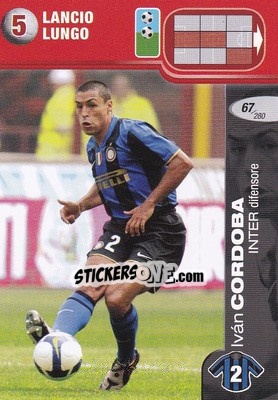 Figurina Iván Cordoba - Calciatori Challenge 2008-2009 - Panini