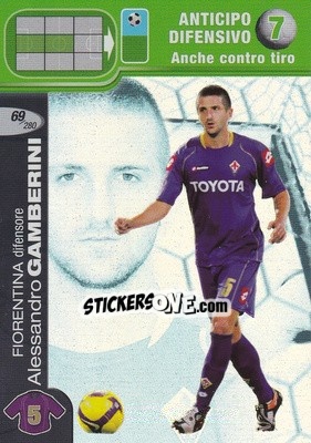 Sticker Claudio Terzi - Calciatori Challenge 2008-2009 - Panini