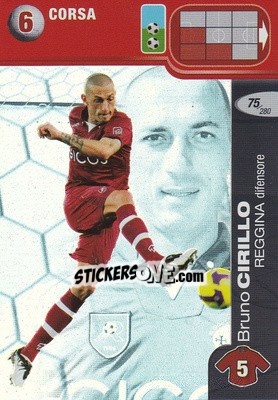 Figurina Bruno Cirillo - Calciatori Challenge 2008-2009 - Panini