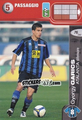 Cromo Gyorgy Garics - Calciatori Challenge 2008-2009 - Panini