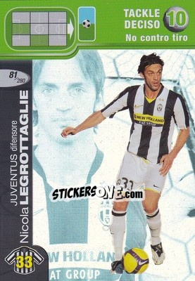 Sticker Nicola Legrottaglie - Calciatori Challenge 2008-2009 - Panini