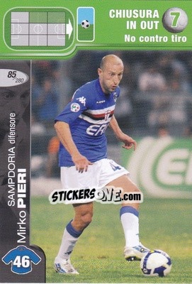 Figurina Mirko Pieri - Calciatori Challenge 2008-2009 - Panini