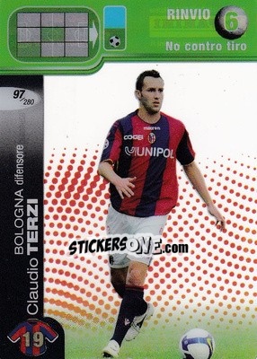 Sticker Claudio Terzi - Calciatori Challenge 2008-2009 - Panini