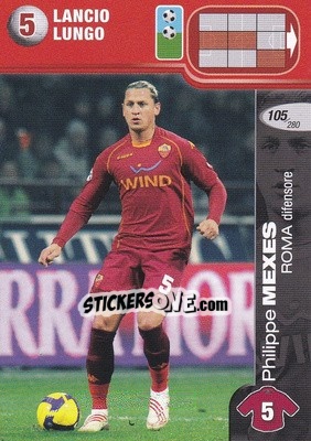 Sticker Philippe Mexes - Calciatori Challenge 2008-2009 - Panini