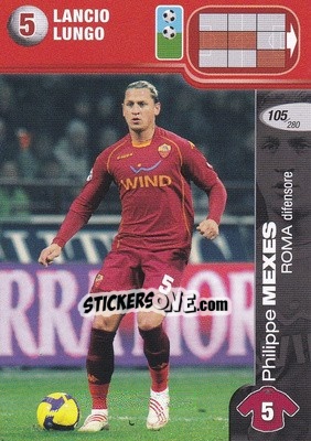 Cromo Philippe Mexes - Calciatori Challenge 2008-2009 - Panini