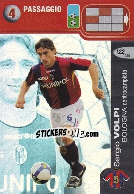 Sticker Sergio Volpi - Calciatori Challenge 2008-2009 - Panini