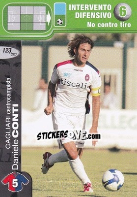 Sticker Daniele Conti - Calciatori Challenge 2008-2009 - Panini