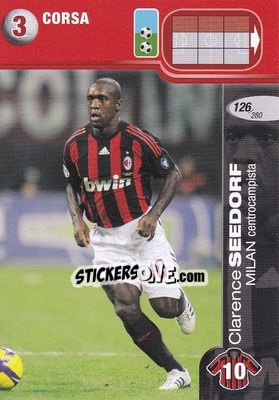 Figurina Clarence Seedorf - Calciatori Challenge 2008-2009 - Panini