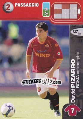 Figurina David Pizarro - Calciatori Challenge 2008-2009 - Panini