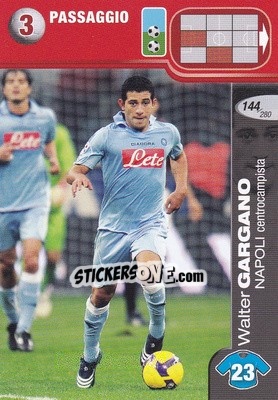 Figurina Walter Gargano - Calciatori Challenge 2008-2009 - Panini