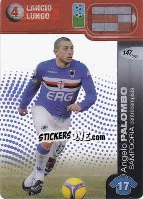 Sticker Angelo Palombo - Calciatori Challenge 2008-2009 - Panini