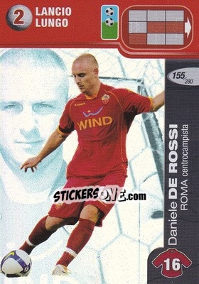 Sticker Daniele De Rossi - Calciatori Challenge 2008-2009 - Panini