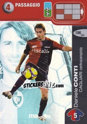 Sticker Daniele Conti - Calciatori Challenge 2008-2009 - Panini