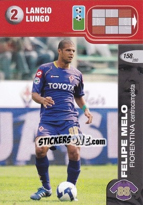 Sticker Felipe Melo - Calciatori Challenge 2008-2009 - Panini