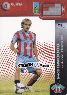 Figurina Davide Baiocco - Calciatori Challenge 2008-2009 - Panini