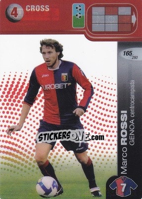 Sticker Marco Rossi - Calciatori Challenge 2008-2009 - Panini