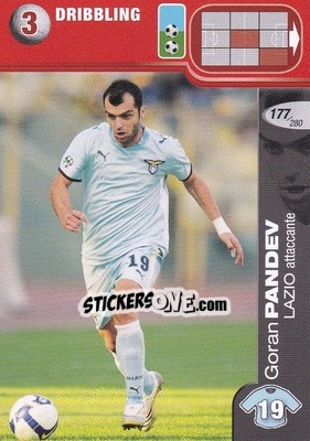 Sticker Goran Pandev - Calciatori Challenge 2008-2009 - Panini