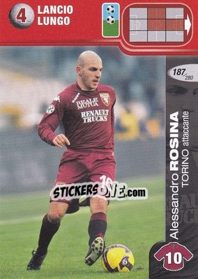 Sticker Alessandro Rosina - Calciatori Challenge 2008-2009 - Panini