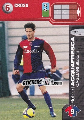 Sticker Robert Acquafresca - Calciatori Challenge 2008-2009 - Panini