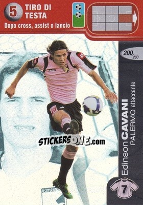 Sticker Edinson Cavani - Calciatori Challenge 2008-2009 - Panini