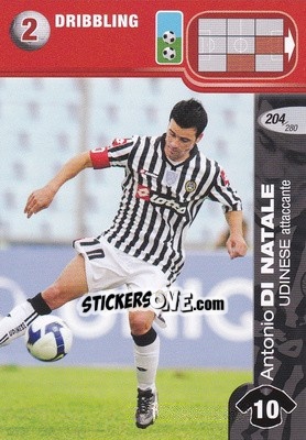 Sticker Antonio Di Natale - Calciatori Challenge 2008-2009 - Panini