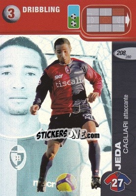 Cromo Jeda - Calciatori Challenge 2008-2009 - Panini