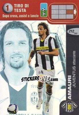 Cromo Amauri - Calciatori Challenge 2008-2009 - Panini