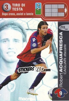 Sticker Robert Acquafresca - Calciatori Challenge 2008-2009 - Panini