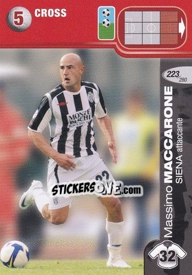 Sticker Massimo Maccarone - Calciatori Challenge 2008-2009 - Panini