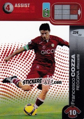 Figurina Francesco Cozza - Calciatori Challenge 2008-2009 - Panini