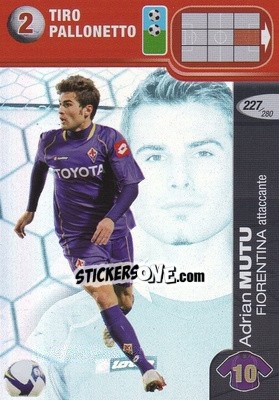 Cromo Adrian Mutu - Calciatori Challenge 2008-2009 - Panini