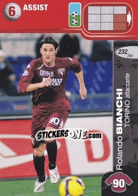 Sticker Rolando Bianchi - Calciatori Challenge 2008-2009 - Panini