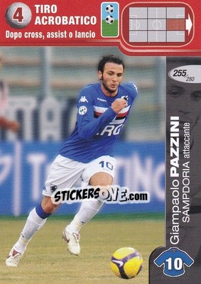 Sticker Giampaolo Pazzini - Calciatori Challenge 2008-2009 - Panini