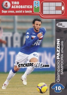 Figurina Giampaolo Pazzini - Calciatori Challenge 2008-2009 - Panini