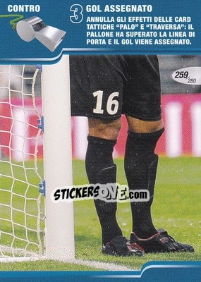 Sticker Gol Assegnato - Calciatori Challenge 2008-2009 n. 259 - Panini