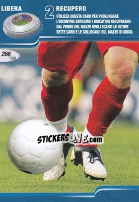 Sticker Recupero - Calciatori Challenge 2008-2009 - Panini