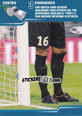 Sticker Fuorigioco - Calciatori Challenge 2008-2009 n. 268 - Panini